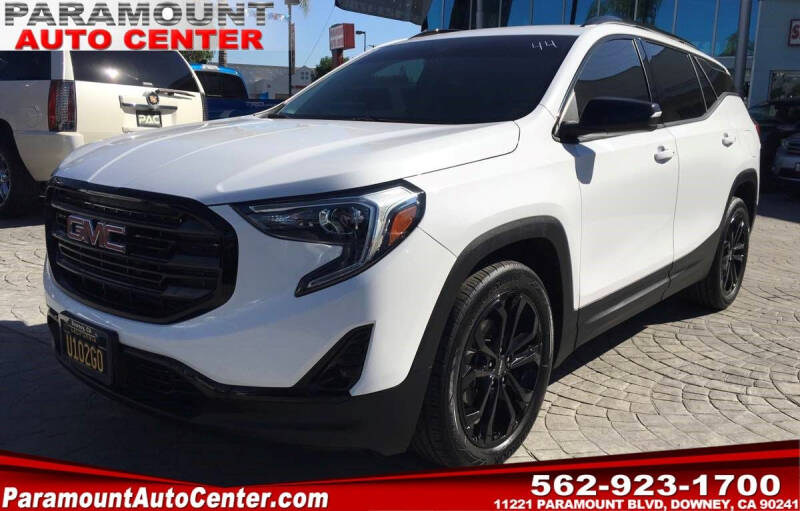 2020 GMC Terrain for sale at PARAMOUNT AUTO CENTER in Downey CA