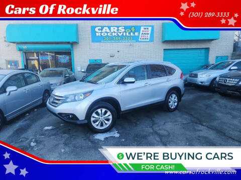 2012 Honda CR-V for sale at Cars Of Rockville in Rockville MD