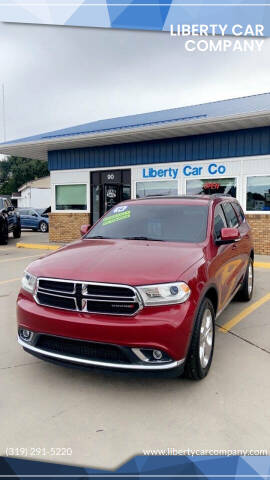 2014 Dodge Durango for sale at Liberty Car Company in Waterloo IA