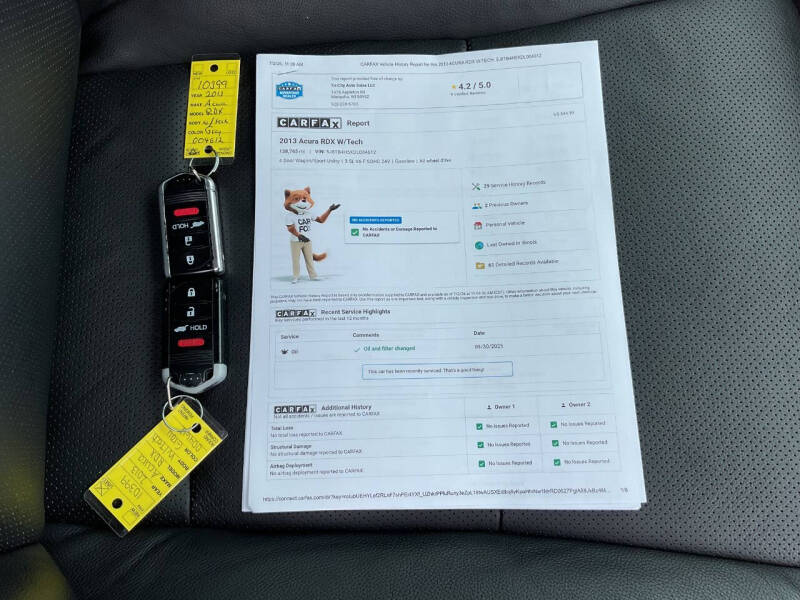 2013 Acura RDX w/Tech