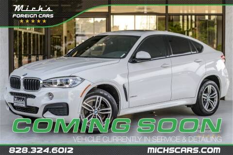 2018 BMW X6 for sale at Mich's Foreign Cars in Hickory NC
