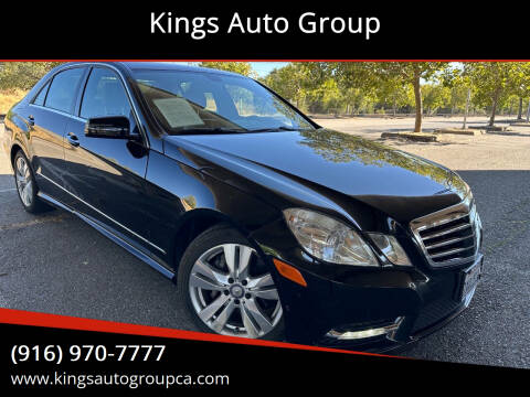 2013 Mercedes-Benz E-Class for sale at Kings Auto Group in Sacramento CA