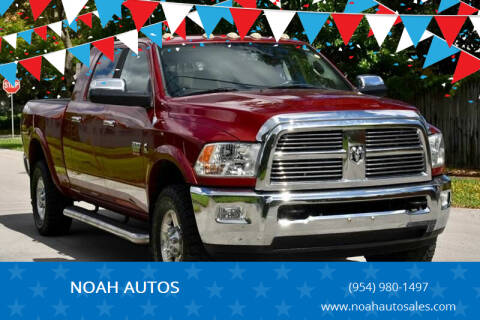 2012 RAM Ram Pickup 2500 for sale at NOAH AUTO SALES in Hollywood FL