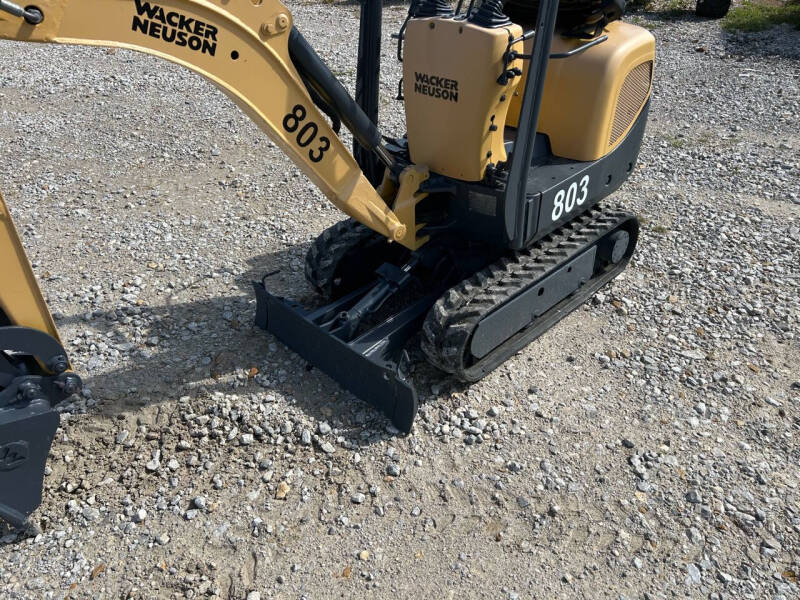 2014 Wacker Neuson 803 Micro Excavator