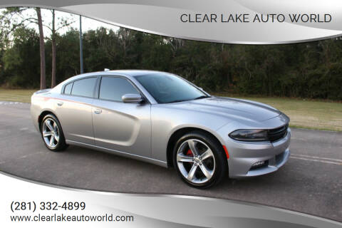 2015 Dodge Charger for sale at Clear Lake Auto World in League City TX