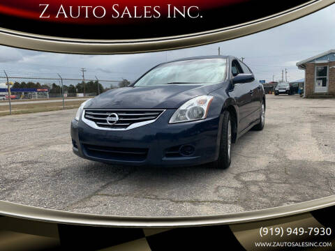 2012 Nissan Altima for sale at Z Auto Sales Inc. in Rocky Mount NC