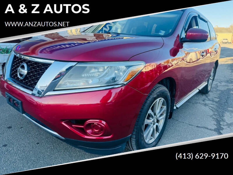 2014 Nissan Pathfinder for sale at A & Z AUTOS in Westfield MA