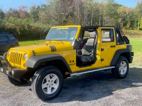 2008 Jeep Wrangler Unlimited for sale at ROUTE 11 MOTOR SPORTS in Central Square NY