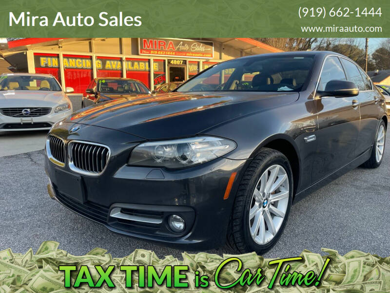 2015 BMW 5 Series for sale at Mira Auto Sales in Raleigh NC