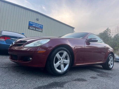 2007 Mercedes-Benz SLK for sale at United Global Imports LLC in Cumming GA