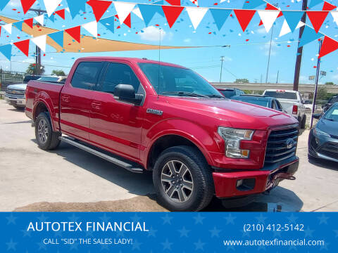 2016 Ford F-150 for sale at AUTOTEX FINANCIAL in San Antonio TX