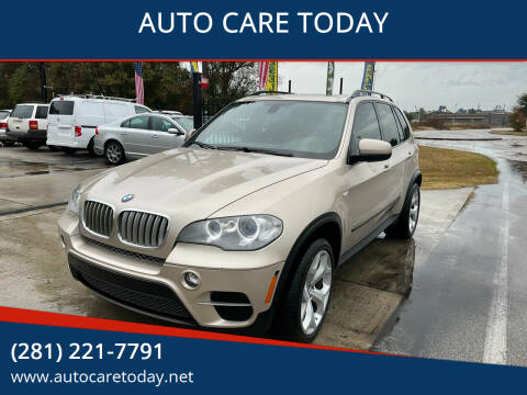 2013 BMW X5 for sale at AUTO CARE TODAY in Spring TX