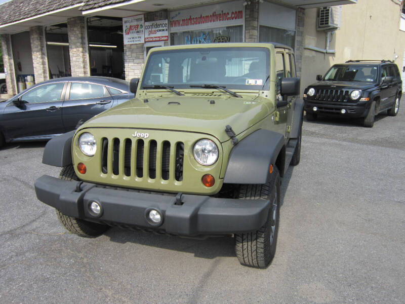 2013 Jeep Wrangler Unlimited for sale at Marks Automotive Inc. in Nazareth PA