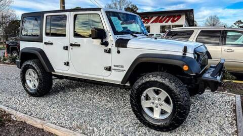 2017 Jeep Wrangler Unlimited for sale at Beach Auto Brokers in Norfolk VA