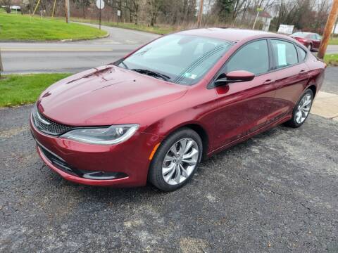 2015 Chrysler 200 for sale at Motorsports Motors LLC in Youngstown OH