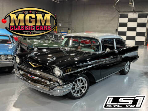 1957 Chevrolet Bel Air for sale at MGM CLASSIC CARS in Addison IL