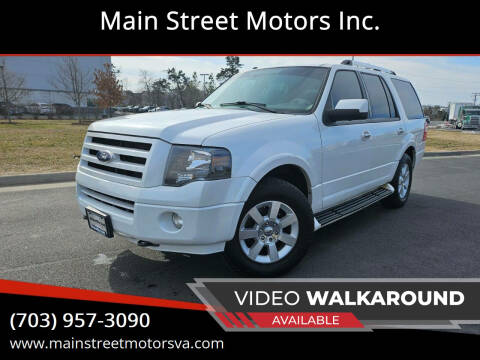 2010 Ford Expedition for sale at Main Street Motors Inc. in Chantilly VA