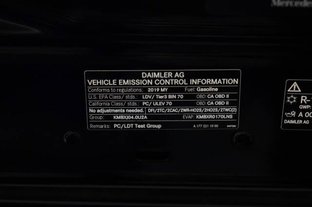 2019 Mercedes-Benz S-Class AMG S 63