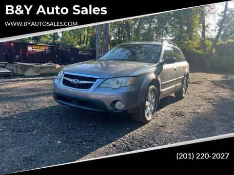 2008 Subaru Outback for sale at B&Y Auto Sales in Hasbrouck Heights NJ