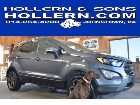 2018 Ford EcoSport for sale at Hollern & Sons Auto Sales in Johnstown PA
