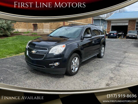 2012 Chevrolet Equinox for sale at First Line Motors in Brownsburg IN