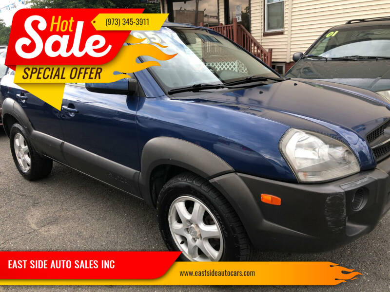 2005 Hyundai Tucson for sale at EAST SIDE AUTO SALES INC in Paterson NJ