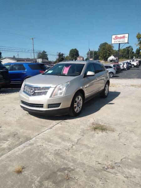 2010 Cadillac SRX for sale at Scott Sales & Service LLC in Brownstown IN