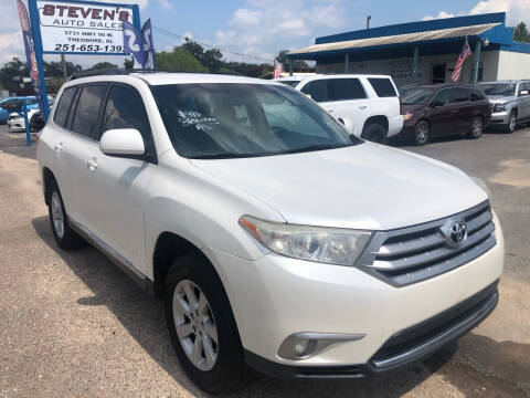 2013 Toyota Highlander for sale at Stevens Auto Sales in Theodore AL