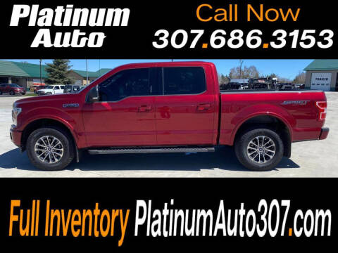 2018 Ford F-150 for sale at Platinum Auto in Gillette WY