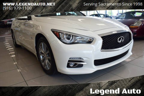 2016 Infiniti Q50 for sale at Legend Auto in Sacramento CA