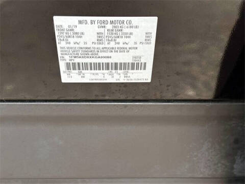 2019 Ford Explorer XLT