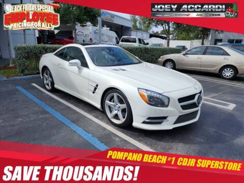 2013 Mercedes-Benz SL-Class for sale at PHIL SMITH AUTOMOTIVE GROUP - Joey Accardi Chrysler Dodge Jeep Ram in Pompano Beach FL
