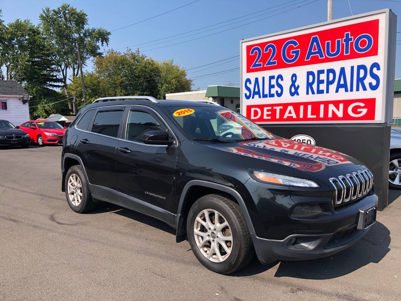 2015 Jeep Cherokee for sale at 22 G Auto Sales in Schenectady, NY