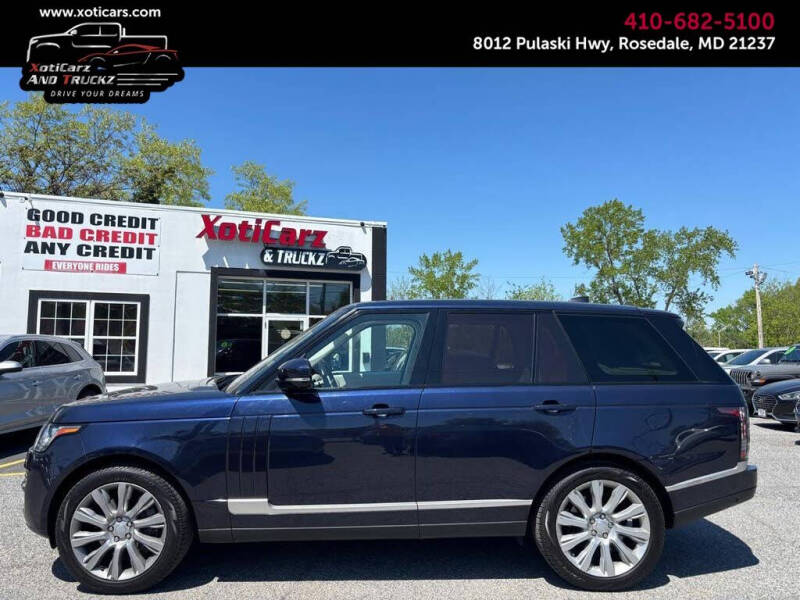 2017 Land Rover Range Rover Supercharged