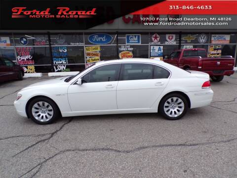 2008 BMW 7 Series for sale at Ford Road Motor Sales in Dearborn MI