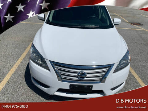 2015 Nissan Sentra for sale at DB MOTORS in Eastlake OH