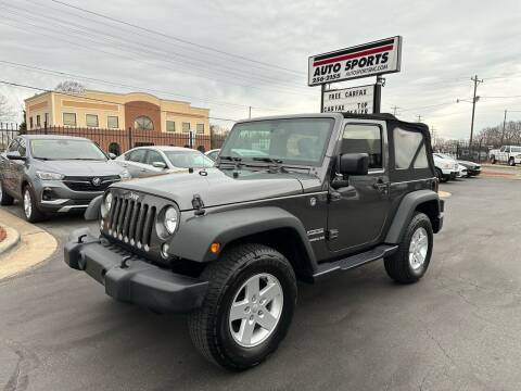 2017 Jeep Wrangler for sale at Auto Sports in Hickory NC