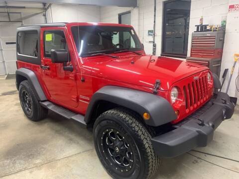 2011 Jeep Wrangler for sale at QUINN'S AUTOMOTIVE in Leominster MA