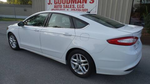 2015 Ford Fusion for sale at Goodman Auto Sales in Lima OH