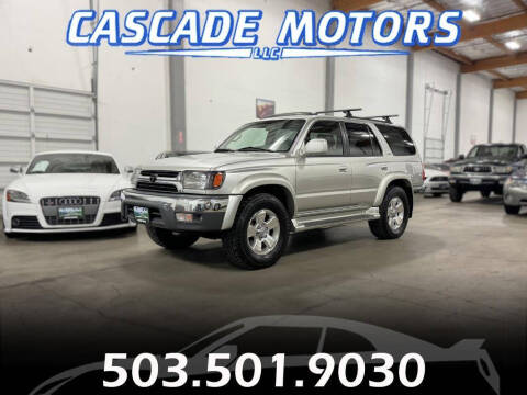 2001 Toyota 4Runner for sale at Cascade Motors in Portland OR