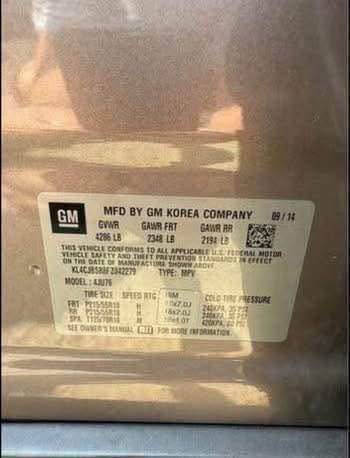 2015 Buick Encore Convenience