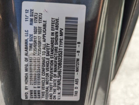 2013 Honda Odyssey EX-L