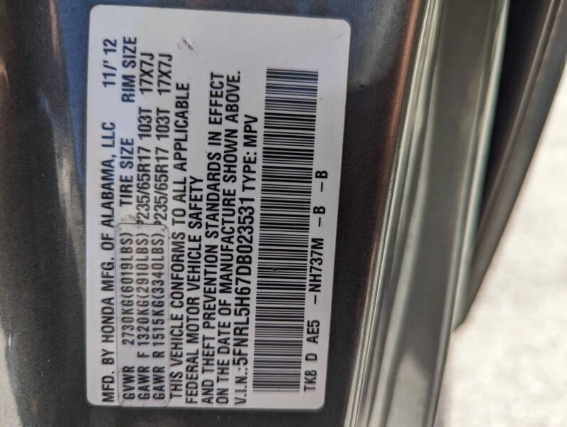 2013 Honda Odyssey EX-L