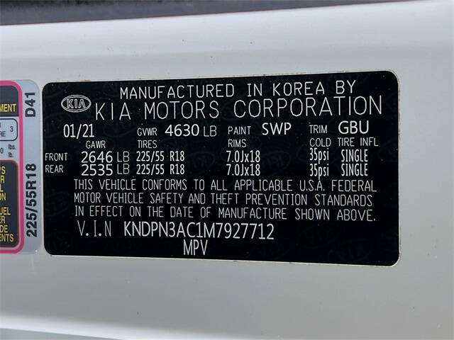 2021 Kia Sportage EX