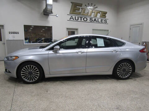 2014 Ford Fusion for sale at Elite Auto Sales in Ammon ID
