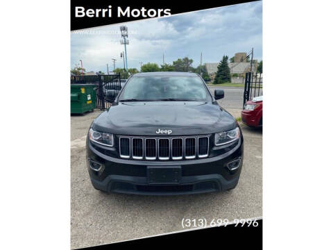 2015 Jeep Grand Cherokee for sale at Berri Motors in Detroit MI