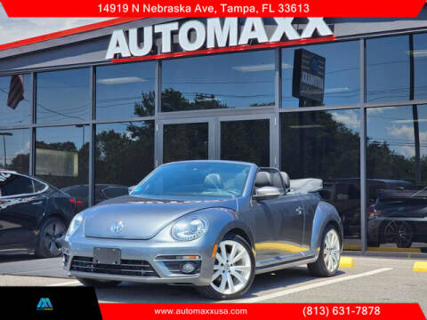 2014 Volkswagen Beetle Convertible for sale at Automaxx in Tampa FL