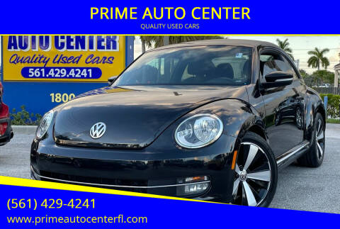2012 Volkswagen Beetle for sale at PRIME AUTO CENTER in Palm Springs FL