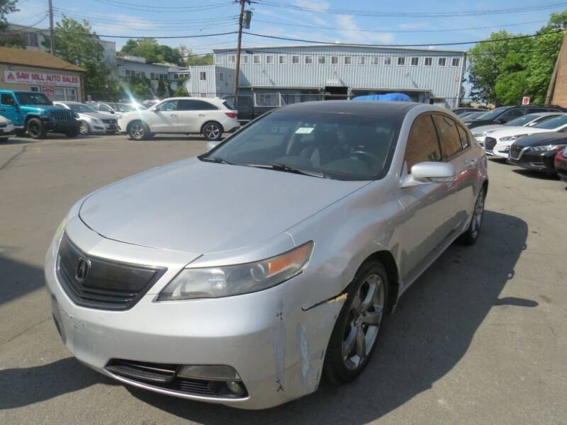 2012 Acura TL for sale at Saw Mill Auto in Yonkers NY