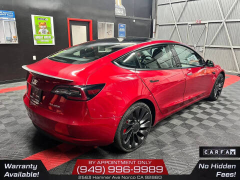 2022 Tesla Model 3 Performance